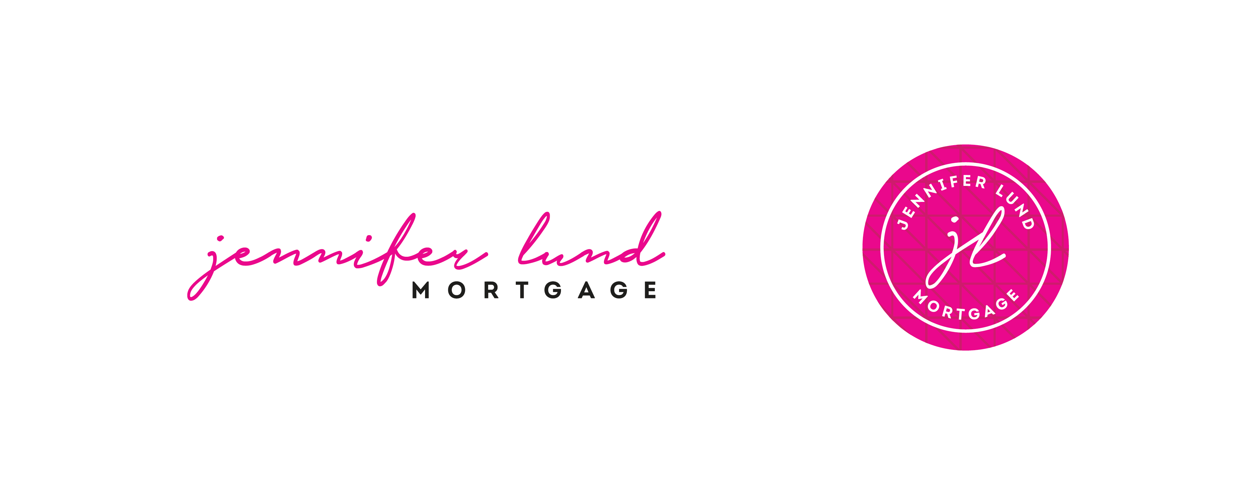 after design for mortgage broker logo Jennifer Lund