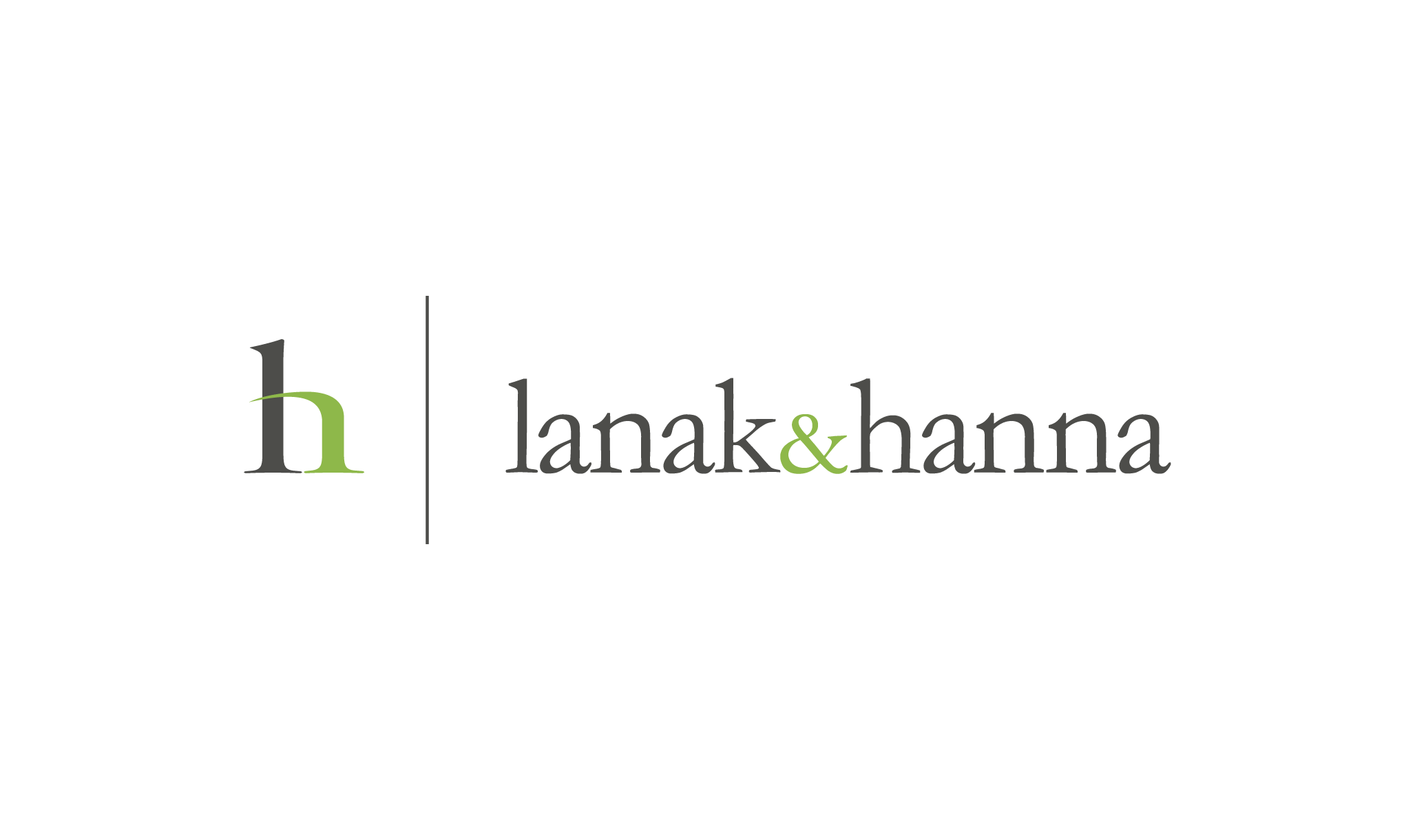 Logo design for Lanak Hanna Law Firm